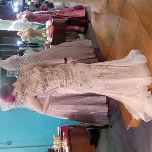 Morrell Maxie evening gown beautiful beaded